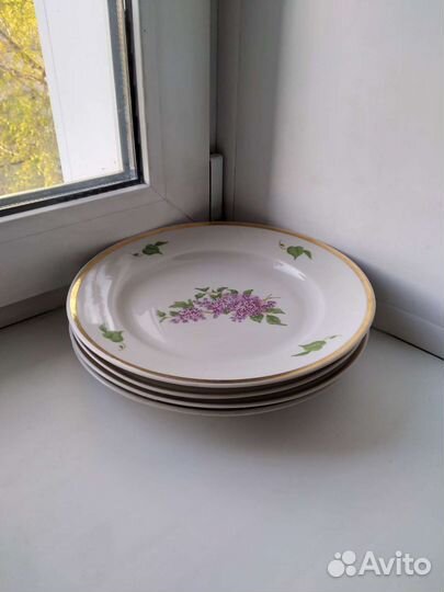 Тарелка Сирень Дулево