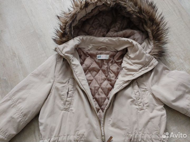 Куртка h&m 134 см
