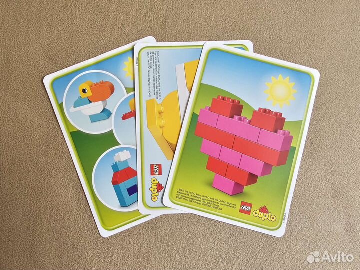 Lego duplo мои первые кубики