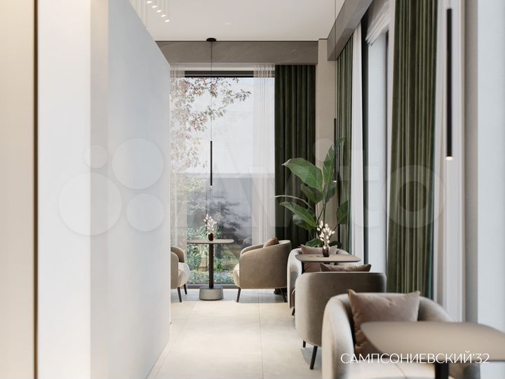 2-к. квартира, 66,3 м², 2/10 эт.