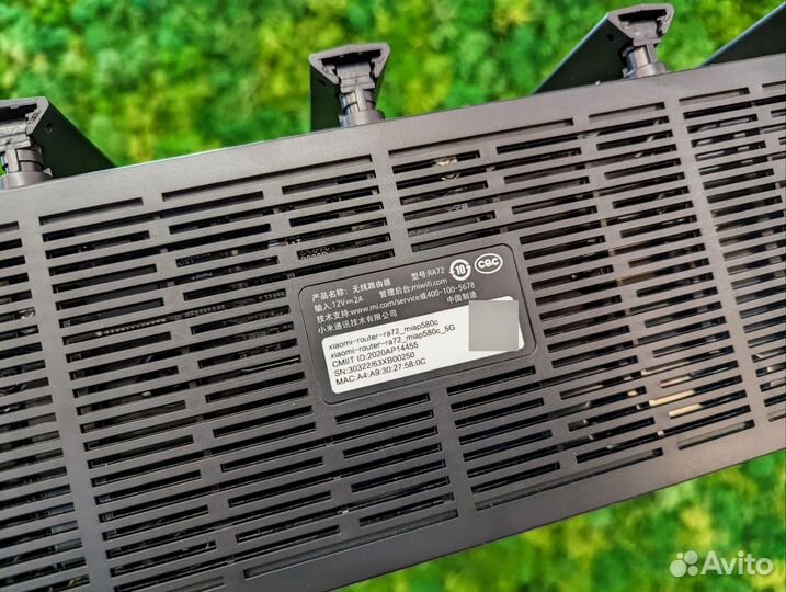 Wi-Fi роутер Xiaomi Mi AIoT AX6000 CN