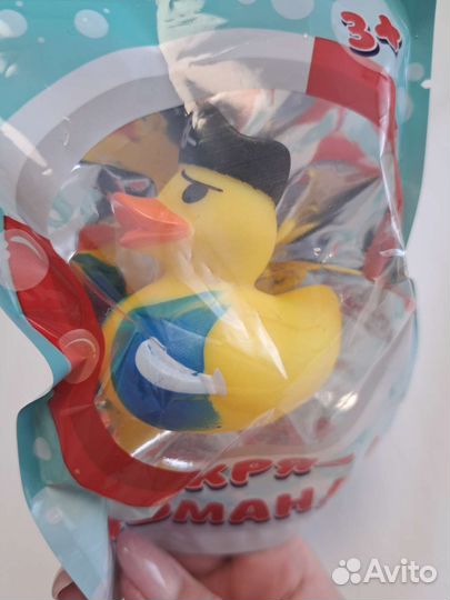 Игрушка резиновая уточка