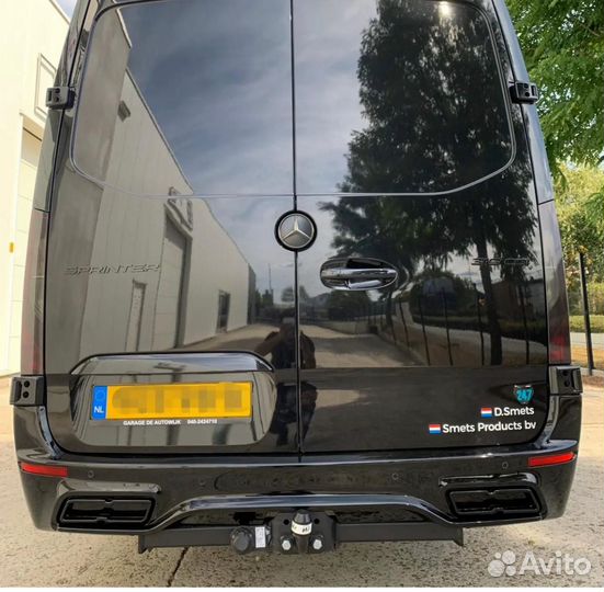 Задний бампер sport на Mercedes Sprinter w907