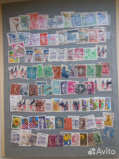 Почтовые марки СССР - иностранные