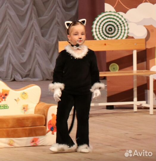 Новогодний костюм кошки