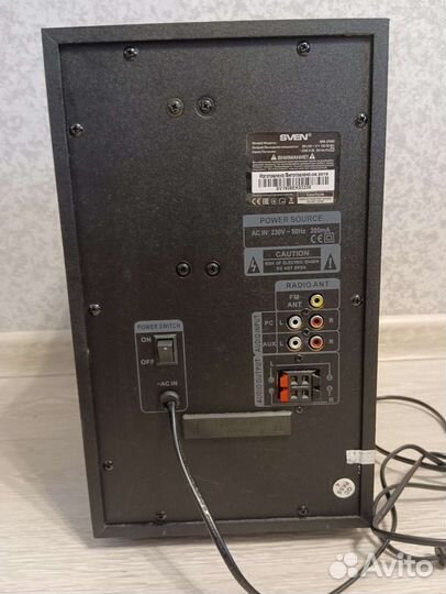 Колонки акустическая система sven ms-2100