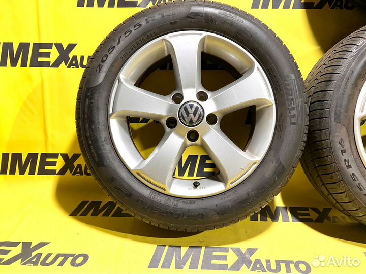 Диски R16+ резина Pirelli Cinturato 205/55/16 VW