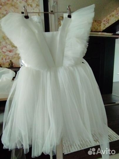 Платье для девочки на выпускной рост 128 134