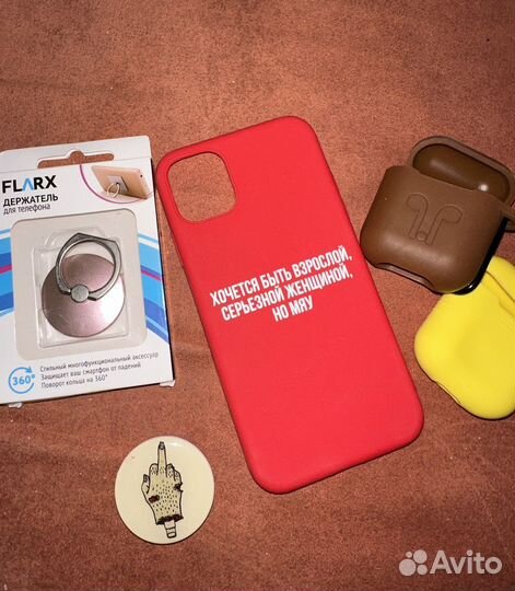 Чехол на iPhone 11 airpods 2