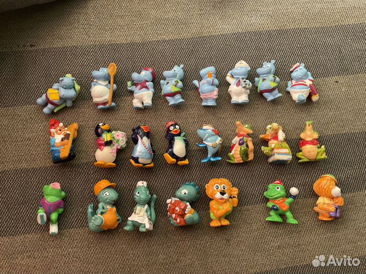 Киндер сюрпризы бегемоты, гномы и другие