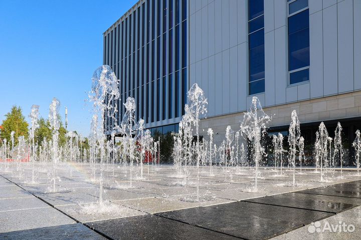 Пешеходный фонтан