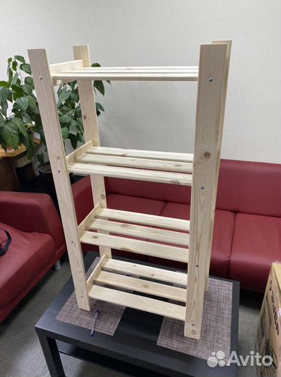 Стеллаж деревянный в ассортименте