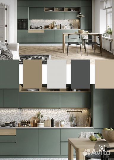 Покраска фасадов, мебели, мдф, массив, шпон