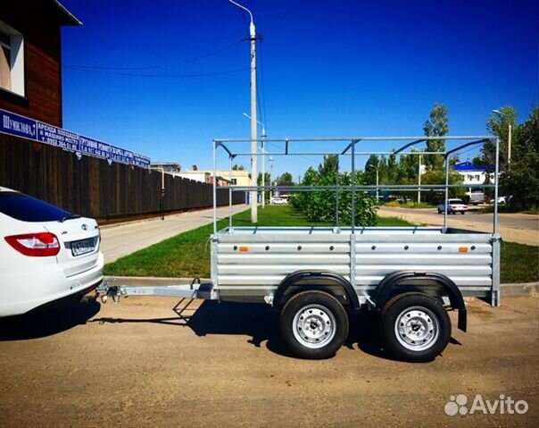 Двухосный прицеп. Категория В. Оси alko. Рассрочка