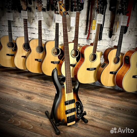 Бас-гитара Cort C4-Plus-zbmh-otab