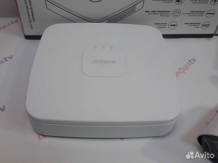 Видеонаблюдение 4Мп регистратор Dahua 8 камер