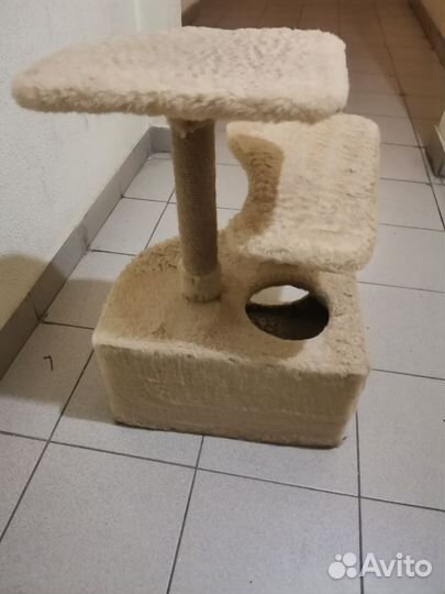 Когтеточка домик для кошки