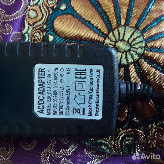 Блок питания 12 вольт 2 ампера