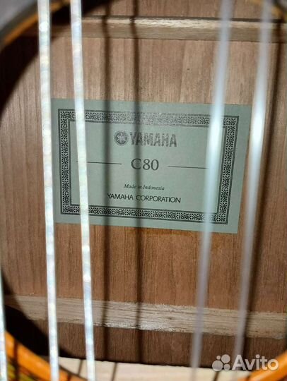 Гитара Yamaha c40, c70, 80