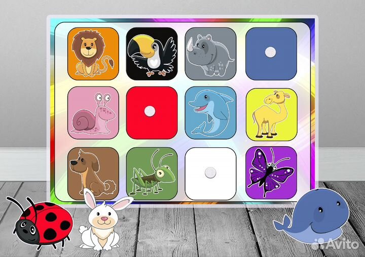 Развивающие книжки на липучках