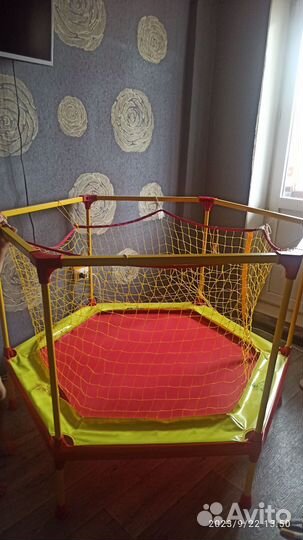 Батут с сеткой бу