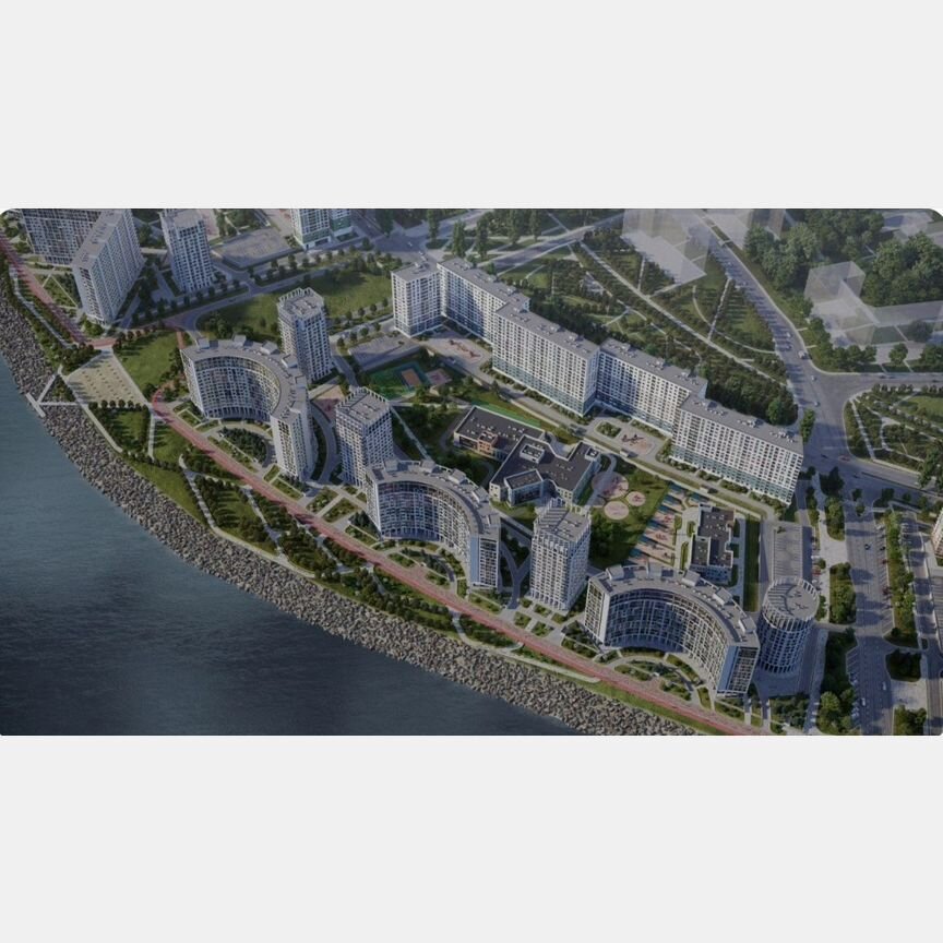 1-к. квартира, 41,6 м², 6/17 эт.