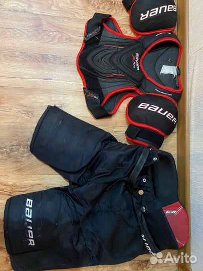 Хоккейные шорты, нагрудник bauer