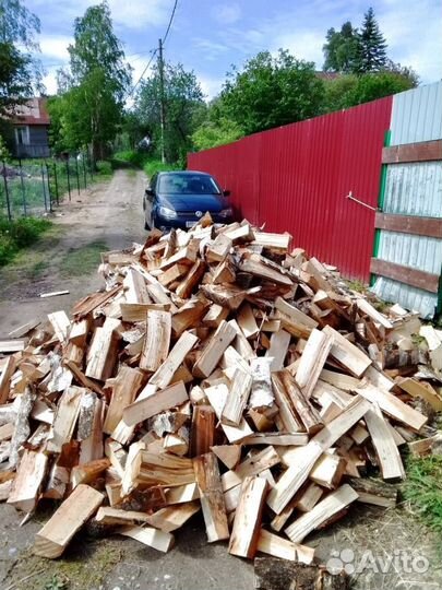 Дрова колотые Ольха