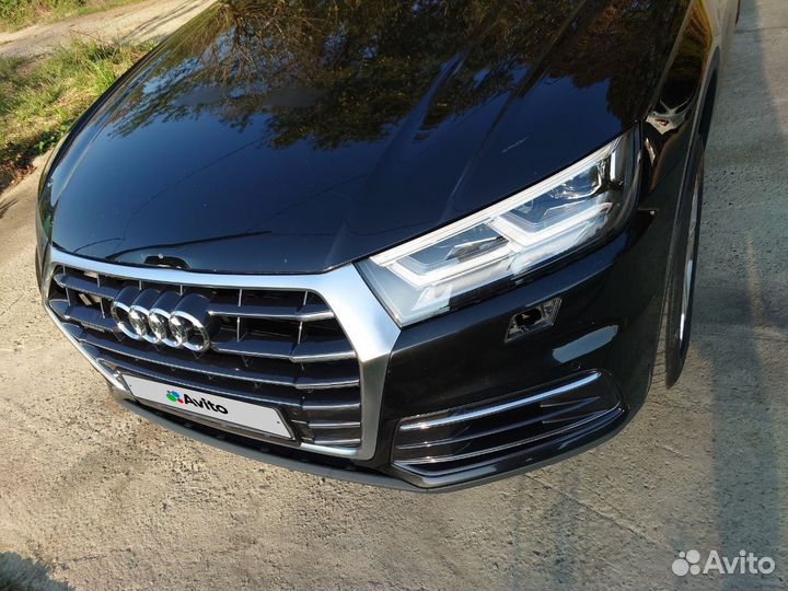 Audi Q5 2.0 AMT, 2017, битый, 40 000 км