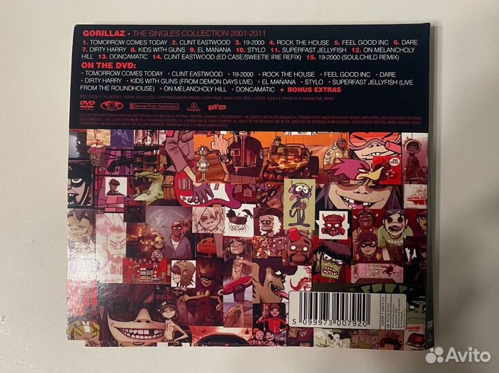 Gorillaz - The Singles Collection CD/DVD