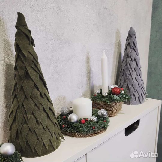 Новогодняя композиция декор