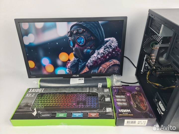 Пк Intel Core i7 / GTX 1660 Super / монитор Asus