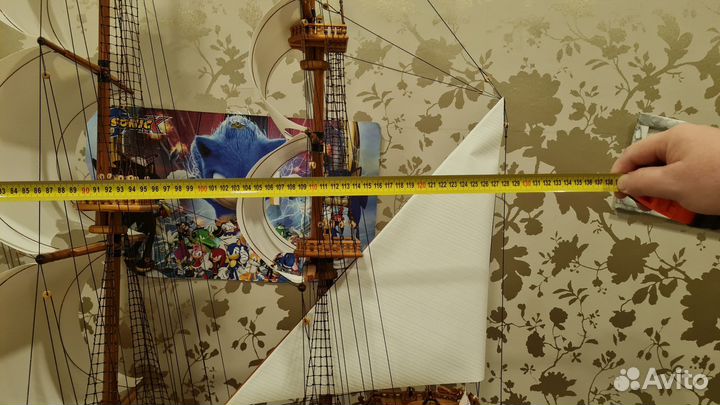 Модель корабля ручной работы