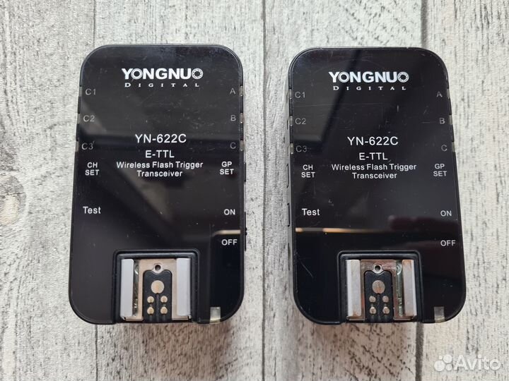 Радиосинхронизаторы yongnuo yn-622c, для canon
