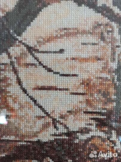 Картина вышитая крестом