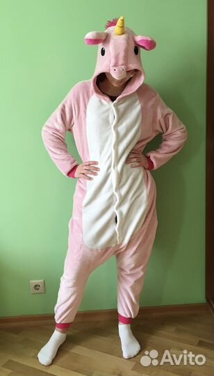 Кигуруми пижама единорог