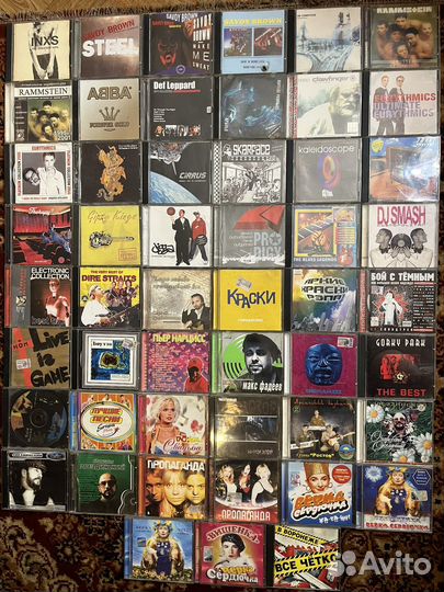 Compact disc диски CD (1-ая коллекция)