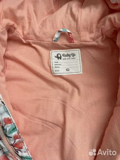 Комбинезон на девочку 62