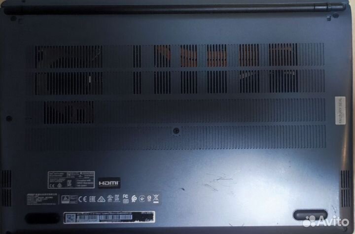 Ноутбук msi modern 14