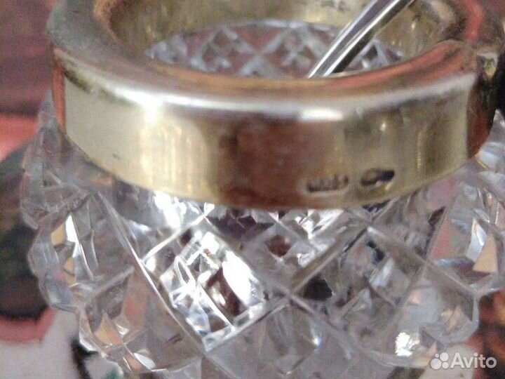 Солонки серебро, мельхиор СССР