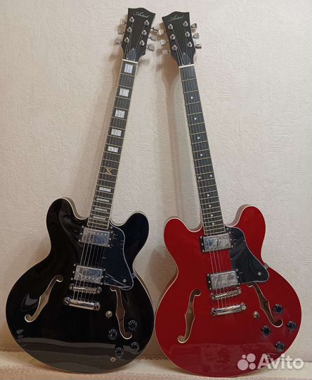 Полуакустика электрогитара Artist копия 335 новая+