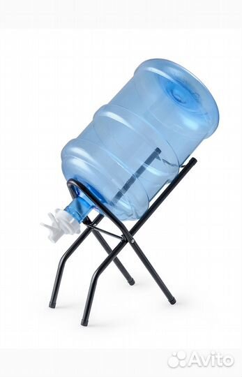 Подставка для бутылей с крышкой-краном