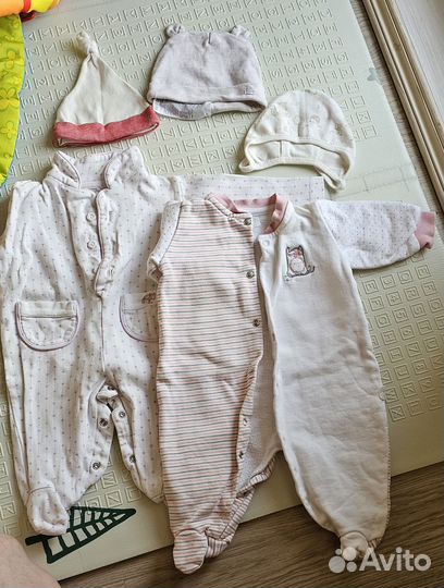 2 пакета вещей на девочку 50-62