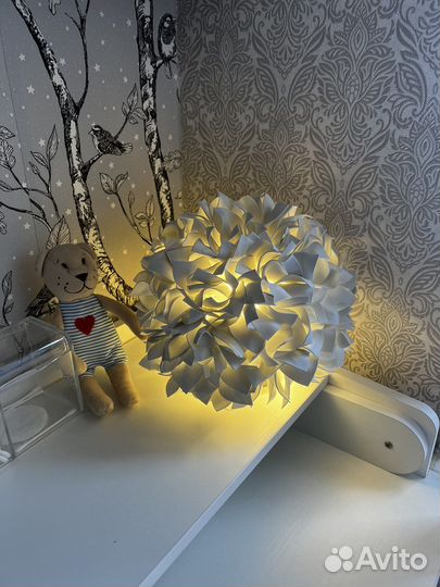 Лампа настольная «Гортензия»