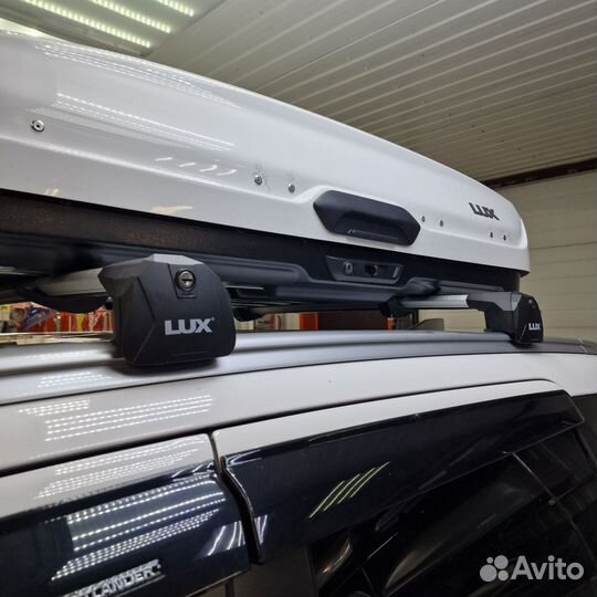 Поперечины на крышу Lux Scout black для H. Tucson