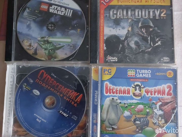 Компьютерные игры диски для пк