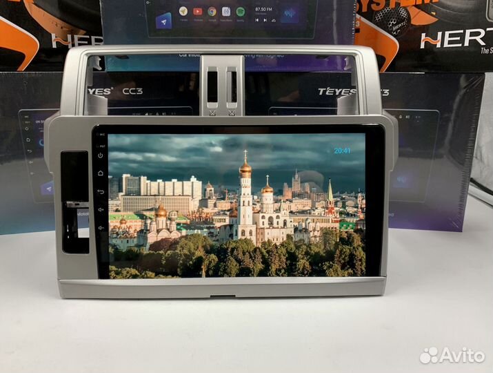 Магнитола Teyes CC3 3/32 для Тойота Прадо 150 1-ре