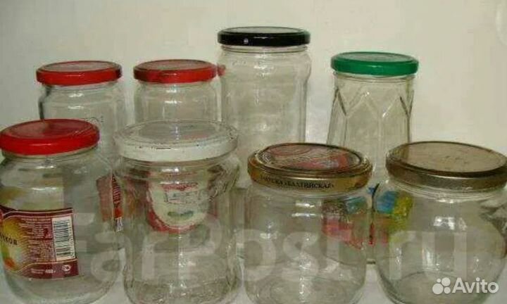 Банка разного объёма