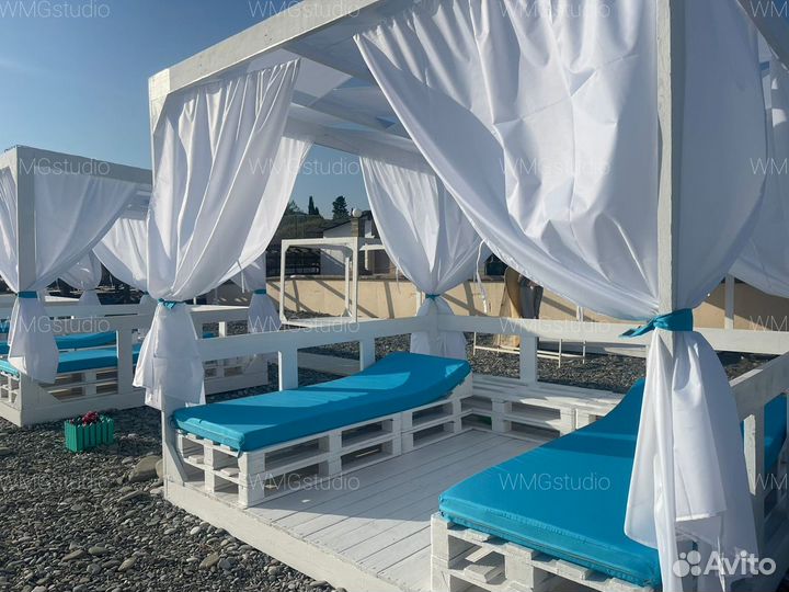 Матрас в беседку, матрас на шезлонг