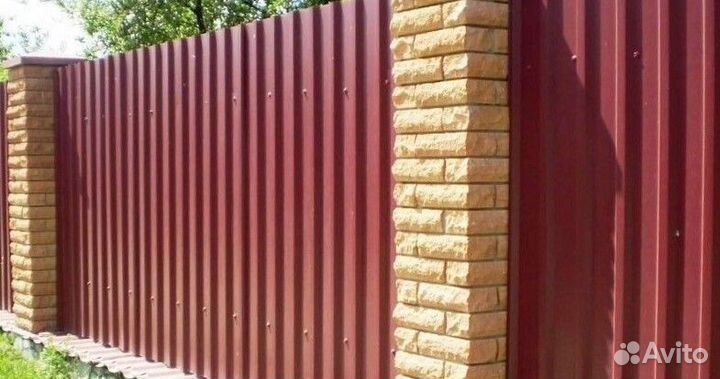 Профильный лист для гаража